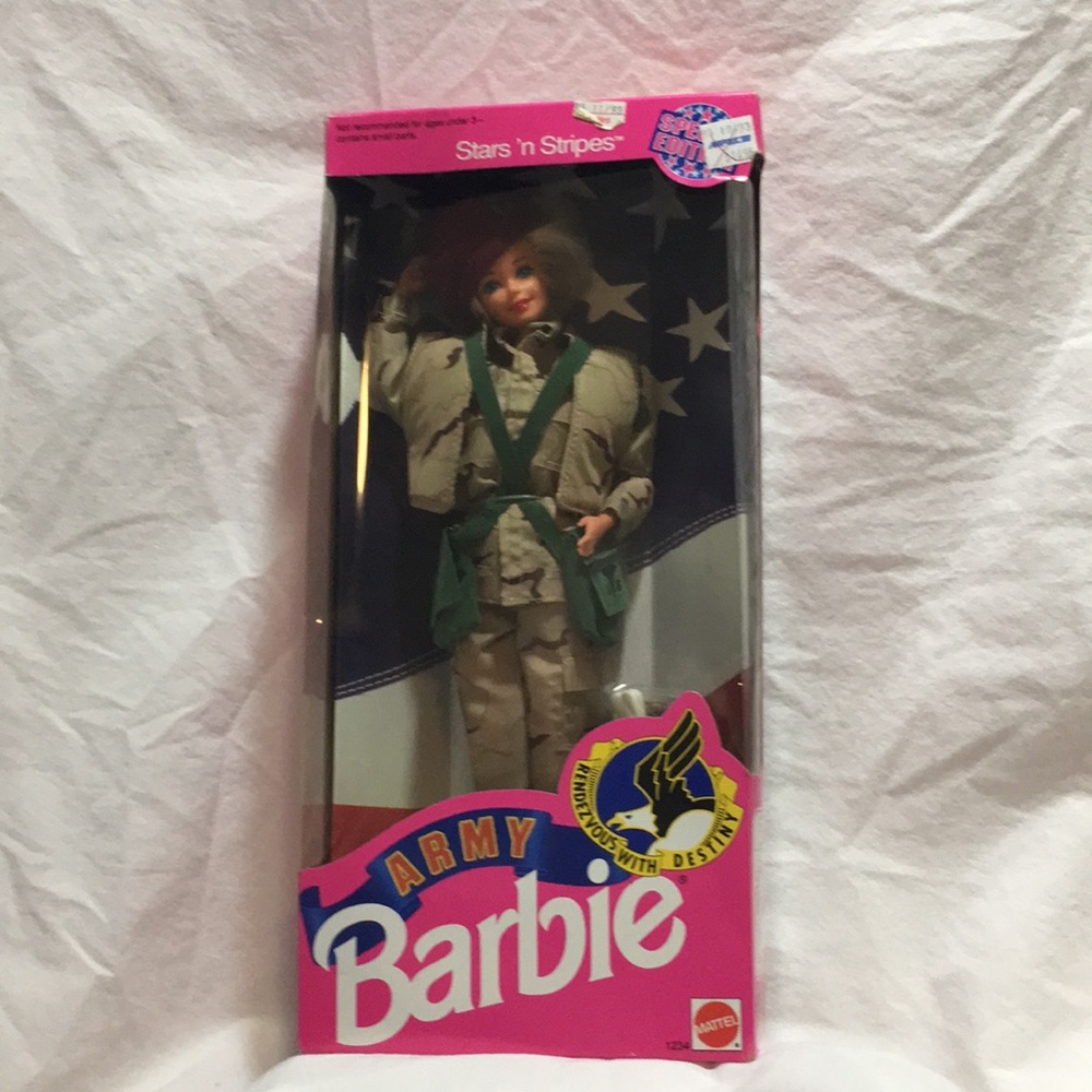 Vintage Special Edition Army Barbie New in Box